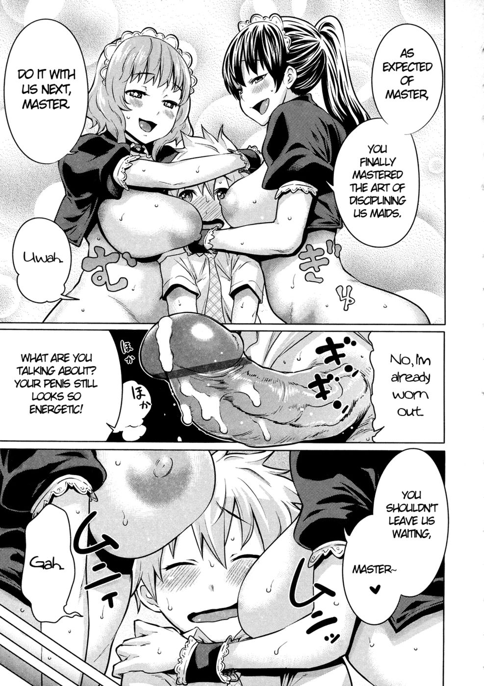 Hentai Manga Comic-Maid x4-Chapter 4-19